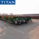 3 axle 40 foot container combo chassis coil carrier trailer-TITAN