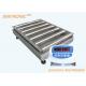 Roller Conveyor Scale 600kg OIML C3  Heavy Duty Gravity Roller 600*600CM 2 4GHZ with indicator