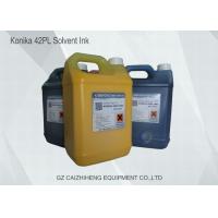 Konica 42PL Solvent Based Black Printer Ink Sunproof Strong Weather Resisitance