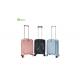 Manufacturer PP Trolley Luggage with Double Spinner Wheels