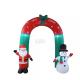 Inflatable Snowman Archway Inflatable Christmas Inflatable Archway With Santa