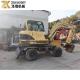 6 Ton Used Hyundai 60 Wheel Excavator R60W R60W-9 With YANMAR Engine