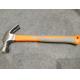 8OZ-24OZ steel claw hammer( XL0009) with polishing surface and durable double color rubber handle
