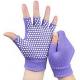 Pilates Dance Non Slip Yoga Gloves Cotton Silicone Beads Training Workout