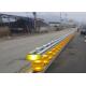 Traffic Safety Eva Buckets Rolling Anti Crash Guardrail Road Roller Barrier