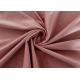 Stretchy 94% Polyester Corduroy Fabric / Ash Pink Corduroy Material 200GSM