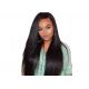Black Long Straight Full Lace Front Wigs Human Hair Without Shedding Or Tangling