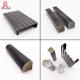 Sandblasting Seamless Extruded Aluminum Tube 9mm Height For Outdoor