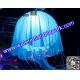 Customise Inflatable Jellyfish Decoration , Inflatable Stage Decoration with Lighting