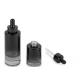 Recyclable 20ml Dropper Bottles , Essential Oil Packaging Bottles Black Anti slip