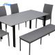 850mm Width Wear Resistant Rectangle Dining Room Table Modern Design DT-996-165