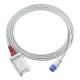 Comen for M-asi-mo red tech C30/C50/C80 SpO2 Sensor Cable SpO2 Adapter extension Cable 12Pin to DB9 Patient Cable