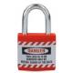 Metal Lock Body Safety Lockout Padlocks Key Retaining Ensure Unlocked Jacket Padlock
