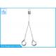Zinc Alloy Hanging Pendant Light Kit , Hardwire Pendant Light Kit For Linear Fixtures