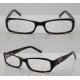 Rectangular Acetate Optical Eyewear Frames, Black Retro Mens Eyeglasses Frames