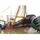 Horizontal Displacement Device Sand Dredging Machine With Anchor Boom