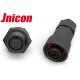 Screw Connection Waterproof Electrical Connectors 12 Pin IP68 Molded Cable Suppported