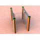 Fast Speed Stainless Steel Swing Turnstile Gate Lane Glass Gate For Access Control System
