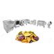 Stainless Steel 304 Potato Chips Making Machine Fruit And Vegetable Chips Semi - Automatic