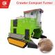 Crawler Compost Turner For Making Nutrient Organic Fertilizer