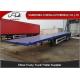 3 Axles 30 Tons 40Ft Low Flatbed Truck , Flatbed Semi Trailer Carbon Steel