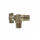 Corrosion Resistant Brass Ball Valve Brass Water Valve 90 Degree 16 Bar Maximum Pressure