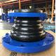 Pn16 Carbon Steel Flexible Concentric Reducer Rubber Coupling ss flexible bellows duct