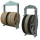 Cable Stringing 508mm 3 Sheave 40KN Wire Rope Pulley Block