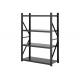 Cold Rolled AS4084 Free Standing Steel Shelves Black Light Duty Angle Iron