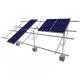 Custom Galvanized Solar Panel Support Structure Photovoltaics Steel Frame For Charging Stations