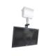 Ceiling TV Flipper Electric Remote Control Hidden Bracket for Camera Lift with Remote Control and Central Control System