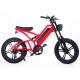 1000W 20 Inch Electric Fat Tire Bike 48V 16Ah Full Suspension Electric Bicycle
