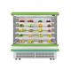 Commercial Refrigerator Multideck Open Display Chiller For Vegetable And Fruit