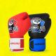 Pu Leather EVA Boxing Training Gloves Children Breathable Professional Vintage