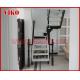 Solid Wood Staircase VK96S Beech Handrail Tread Beech ,Railing tempered glass, Handrail b eech Stringer,carbon