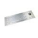 64 Backlight Keys Illuminated Metal Keyboard Panel Mounted Waterproof IP65