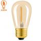 B22 E26 LED String Bulb Lights 1W Filament Lamp Amber Edison Bulb