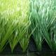 Bicolor Yarn Football Artificial Grass 12000 Dtex 50mm Or Customized