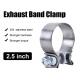 Catalytic Converter Repair Parts 2.5 Narrow Band Clamp For Exhaust Tip