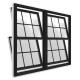 Custom Windows Aluminum Alloy Doors and Sound Proof Glass for Double Layer Windows
