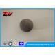 High manganese forged steel balls for SAG / AG ball mill crusher grinding
