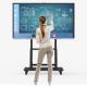 3840×2160 Interactive Electronic Whiteboard , Smart Touch Screen Board Multipurpose