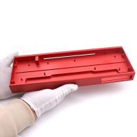Sandblasted Ra1.6 Keyboard Case Aluminium CNC Parts Al6061 CNC Milling Service