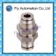 3/8 nickel-plated copper straight bulkhead push-in Pneumatic Tube Fittings PM series