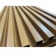 Aluminum Woodgrain Slatted Garage Door 1000mm - 6000mm Length