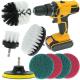 Grout Nylon Brush Drill Attachment Scrubber Self Adhesive