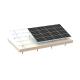 45 Degree 60M/S Solar Aluminium Structure Frameless PV System