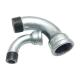Galvanised Bend Malleable Iron Pipe Fittings Thread 90 Degree Elbow EN10242