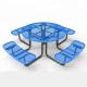 ISO9001 Certified Sunproof Picnic Table Bench Set With Umbrella