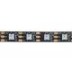 WS2812B Digital LED Strip Lights Programmable Black PCB Self Adhesive With CE /